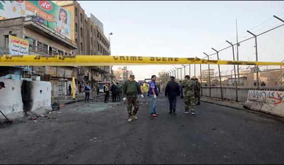 Suicide blast in Baghdad, kills 26 peoples