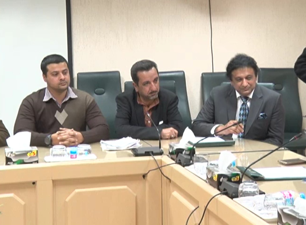 A, DELEGATION, OF, SPORTS, JOURNALISTS, ASSOCIATION, MEETING, WITH, INFORMATION, MINISTER, MARYAM AURANGZEB