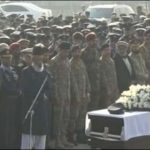 Asghar Khan's funeral prayer was offened