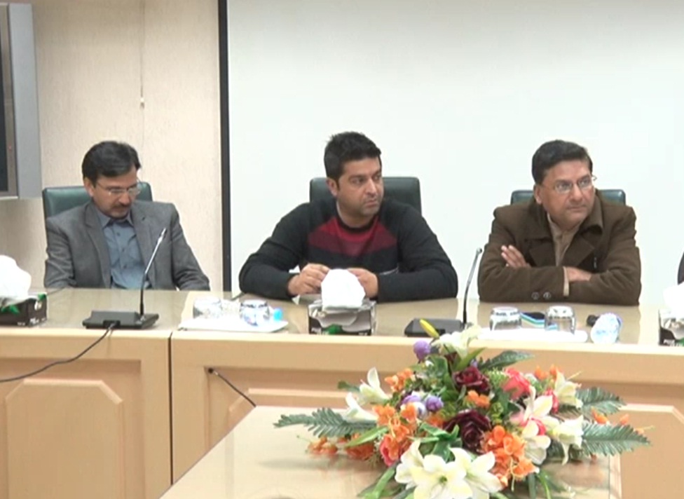 A, DELEGATION, OF, SPORTS, JOURNALISTS, ASSOCIATION, MEETING, WITH, INFORMATION, MINISTER, MARYAM AURANGZEB