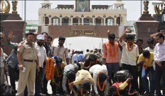 147, fishermen, handed over, to,, India, on, Wahga