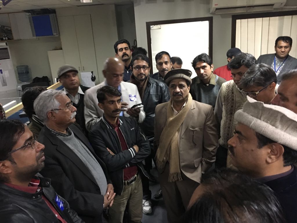 National, Press,  Club, Islamabad, elections, Journalists, Panel's, election, campaign, raised, to, top. Asghar ali Mubarak