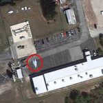 The secret image of the world's fast-moving American spy plane on the scene