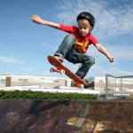 A 10-year-old British child expert has become a skateboarder