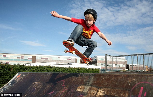 A 10-year-old British child expert has become a skateboarder