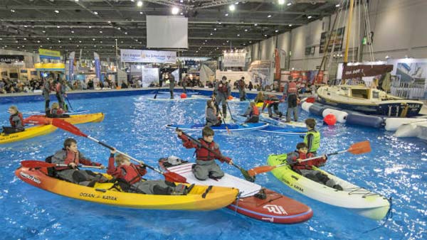 International boat show in London