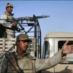 BALUCHISTAN, TERRORISTS, FIRING, ON, ARMY, VEHICLE, A, VEHICLE, DESTROYED