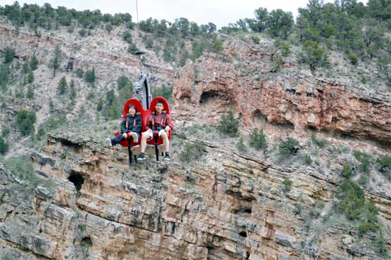 The world's most dangerous swing