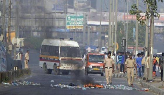 Ethnic riots in india reached 18 cities