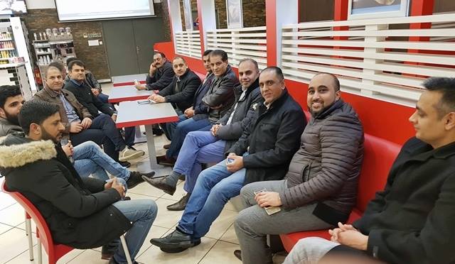 AT, opening, Ceremony, of, Restaurant, "Fête à Crêpe, " owned ,by, dear, Brother, Raheel Butt, Many, Congrats, and, best ,wishes