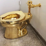 American Museum offer gold toilet instead of painting for the White House