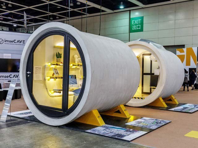 Establish a wonderful home in drainage pipes in Hong Kong