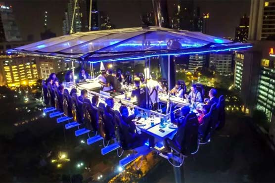 Breakfast in suspicious restaurant of Thailand