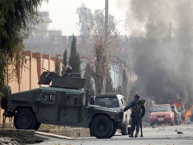 Five soldiers killed, 10 injured in a suicide attack on the military academy in Kabul