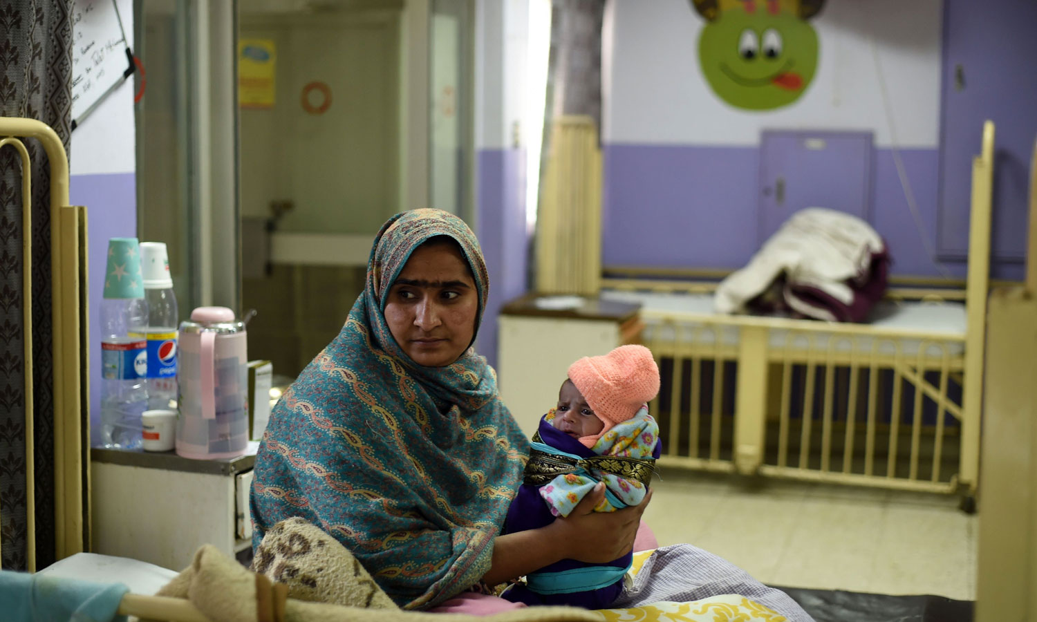 Pakistan, More, than, two third, children, are, fixed, to, drink, polluted,, water