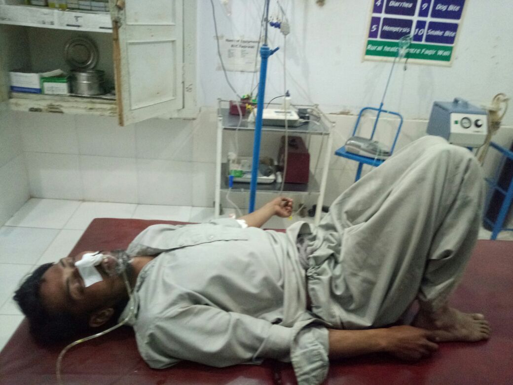 Explosion of gas leakage at home situated on KRL road of Duke lalial area of Rawalpindi