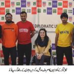 Diplomatic enclave league of leisure leagues enter ito the seventh round, love and peace are sharing through the games, Shahzaib trank wala