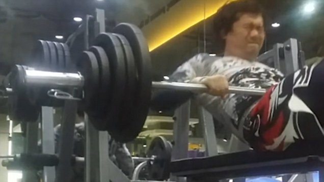 Young was got expensive to interested with bench press