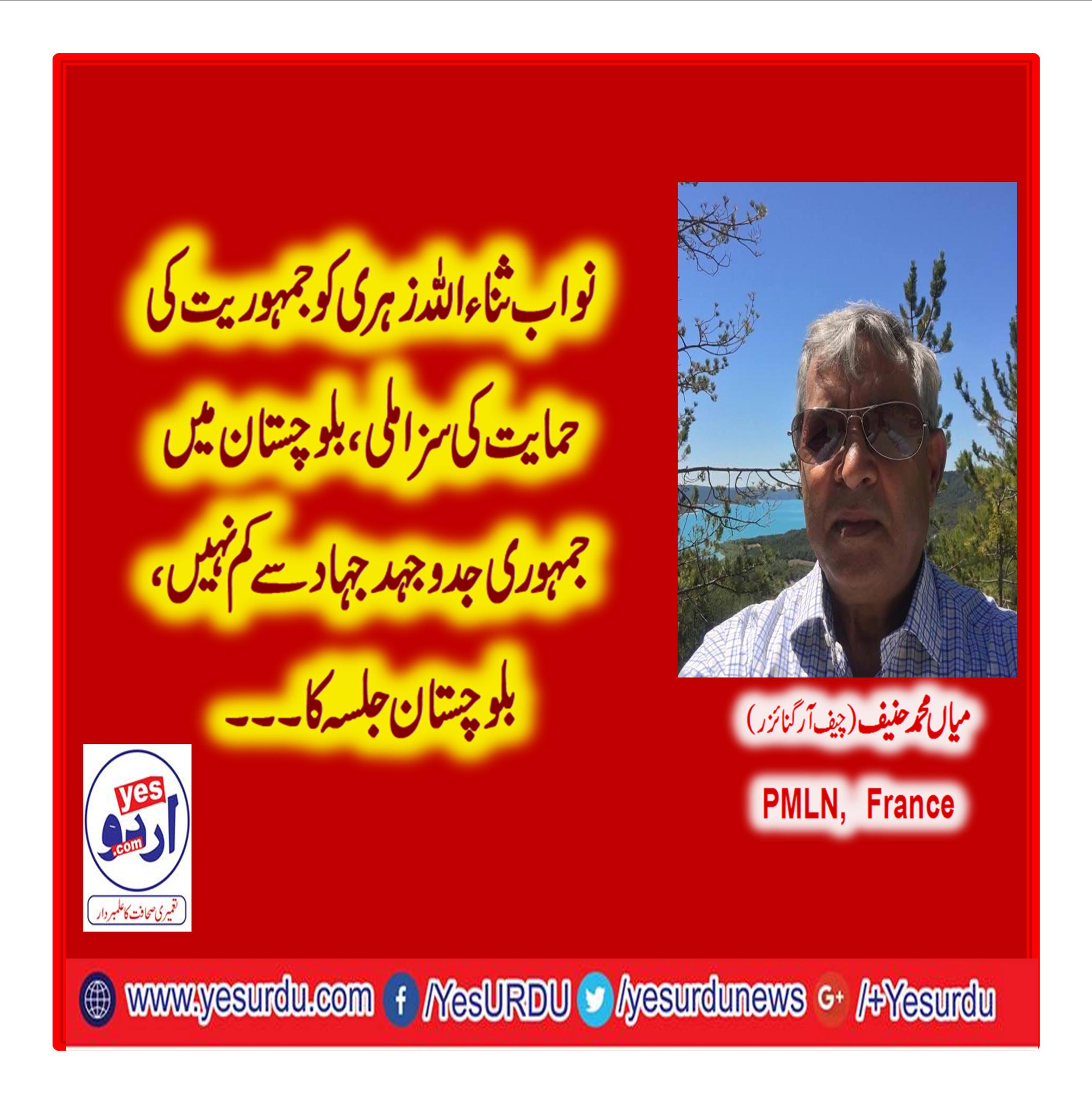 mian Muhammad, hanif, Chief, Executive, Pakistan, Muslim, League, France