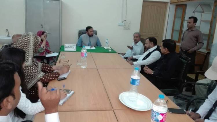 Provincial Election Commissioner Punjab Sharifullah released notification of the senate election for 12 seats in Punjab