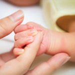 Mother bought her baby to buy a aeroplane ticket
