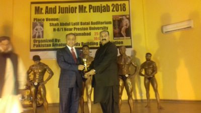 THE, MR. PUNJAB, BODYBUILDING ,CHAMPIONSHIP, HELD, AT ,ISLAMABAD, ON, SUNDAY, MORNING, ORGANIZED, BY, CHIEF, ORGANIZER ,FORMER, WORLD, CHAMPION, AHMED SADIQ, PAKISTAN, AMATEUR ,BODYBUILDING, ASSOCIATION.