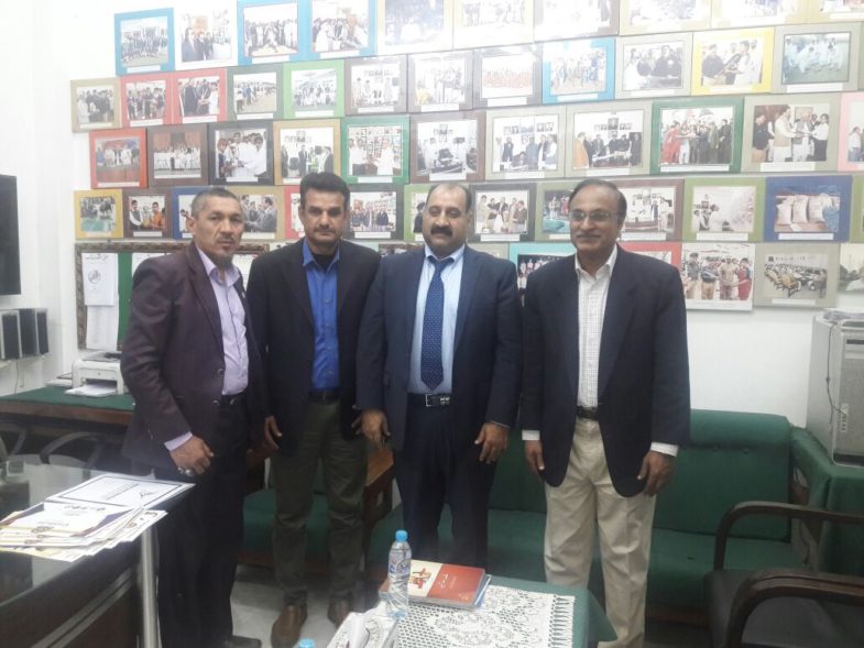 CHAIRMAN, MIX, MARTIAL, ARTS, BHARIA, TOWN, SHIHAN KHALID RAJA, VISITED, MODERN, MARTIAL, ARTS, CENTRE, PESHAWAR, ALONG, WITH, HIS, DELEGATION