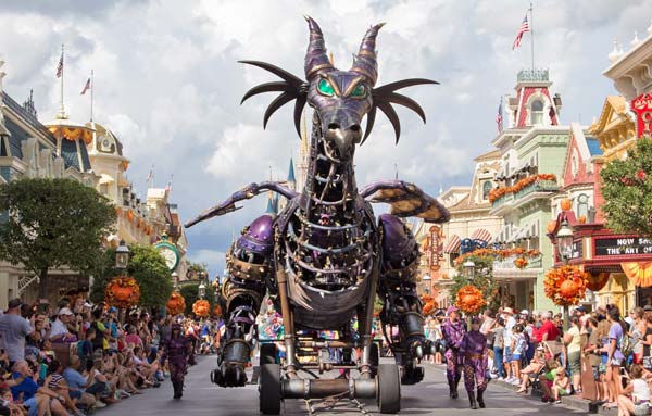 Disney land's star Magic Parade in Paris