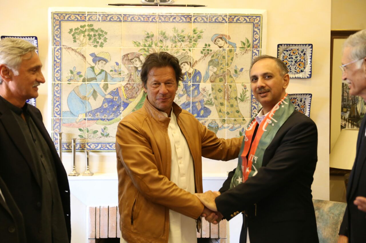 UMAR AYUB, KHAN, JOINED, PTI, TODAY, RENOWNED, GRAND, SON, OF , PRESIDENT, AYUB KHAN, MEET, IMRAN KHAN, TODAY 