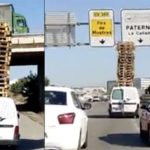 The Spanish driver has given away 20 wooden pallets