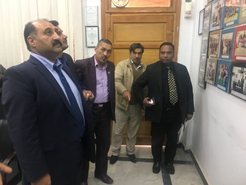 CHAIRMAN, MIX, MARTIAL, ARTS, BHARIA, TOWN, SHIHAN KHALID RAJA, VISITED, MODERN, MARTIAL, ARTS, CENTRE, PESHAWAR, ALONG, WITH, HIS, DELEGATION