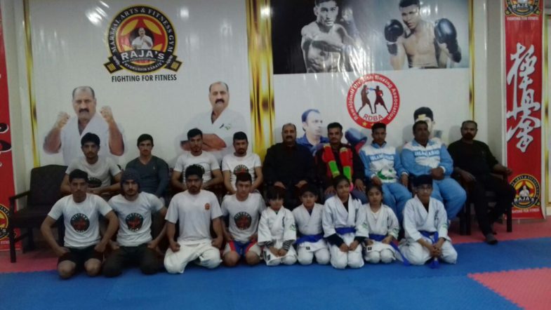 Legends, of ,Islamabad ,Mixed ,Martial ,Arts , Grand ,master, Shihan Raja Khalid , Shihan Zaheer Ali Mashadi, with, young, champions, at, MMA, head ,quarter ,Islamabad, Pakistan