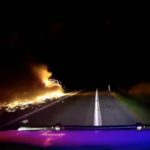 A dangerous accident on the Australian highway