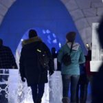 Snow Hotel made on theme of 'Game of Thrones'