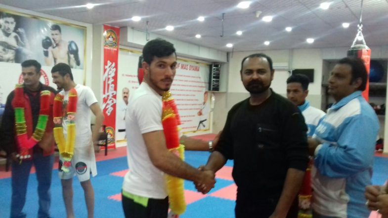 Legends, of ,Islamabad ,Mixed ,Martial ,Arts , Grand ,master, Shihan Raja Khalid , Shihan Zaheer Ali Mashadi, with, young, champions, at, MMA, head ,quarter ,Islamabad, Pakistan