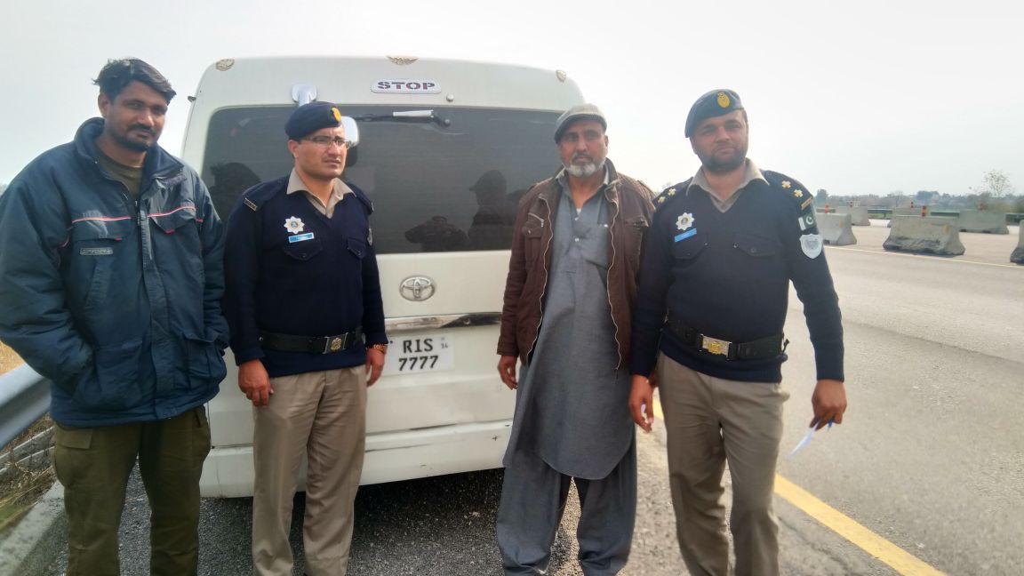 Motorway, police, recovered, hiace, snatched, from, tarnol, Rawalpindi
