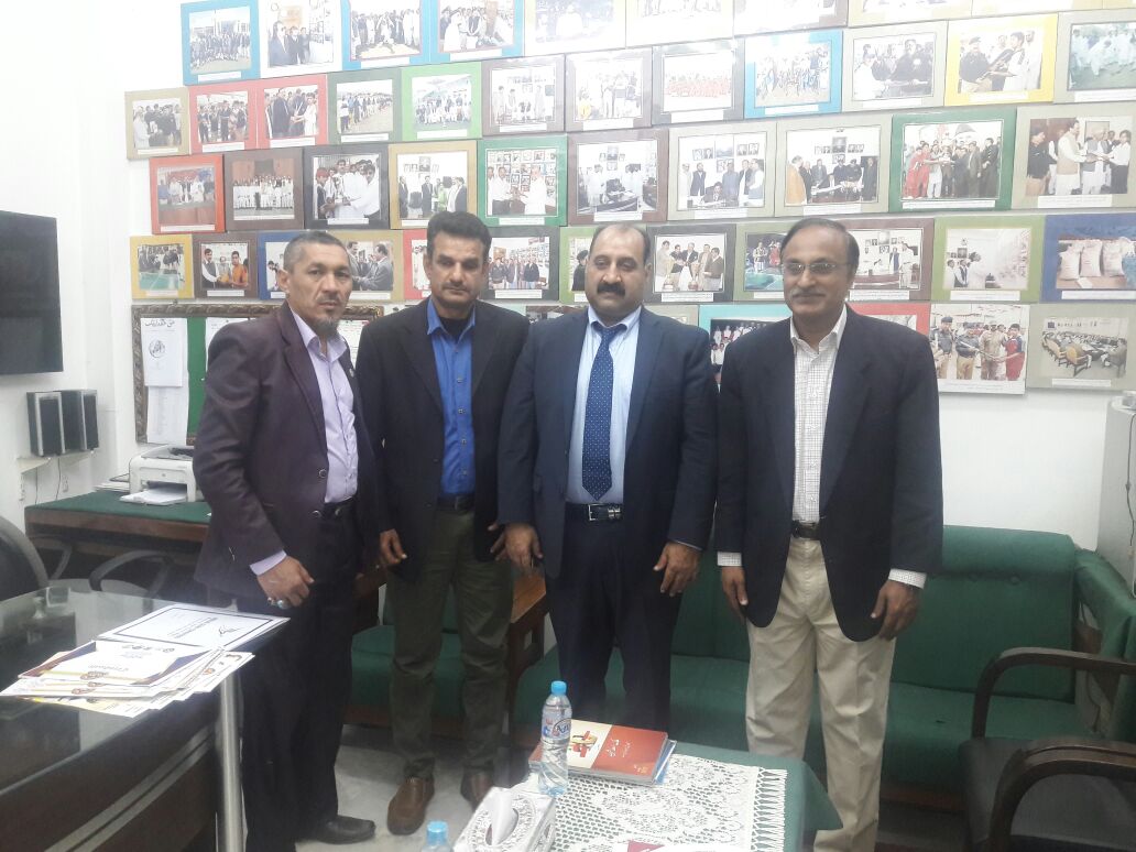 CHAIRMAN, MIX, MARTIAL, ARTS, BHARIA, TOWN, SHIHAN KHALID RAJA, VISITED, MODERN, MARTIAL, ARTS, CENTRE, PESHAWAR, ALONG, WITH, HIS, DELEGATION