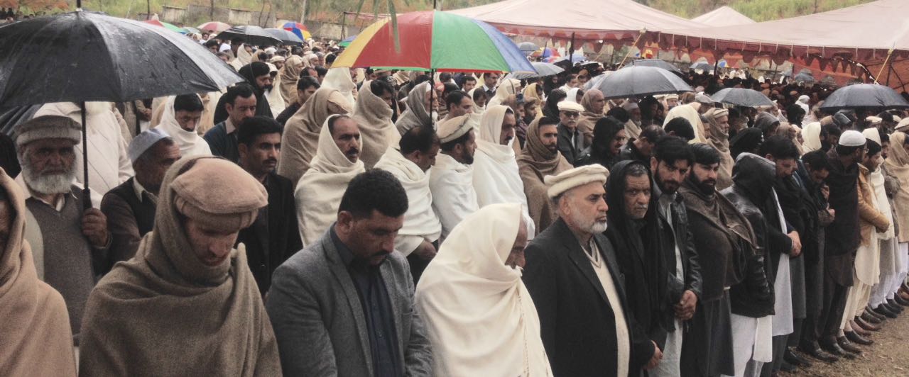 Funeral, of, murdered, vice, chairman, PTI, BURRIED, IN, HIS, MATERNAL, VILLAGE