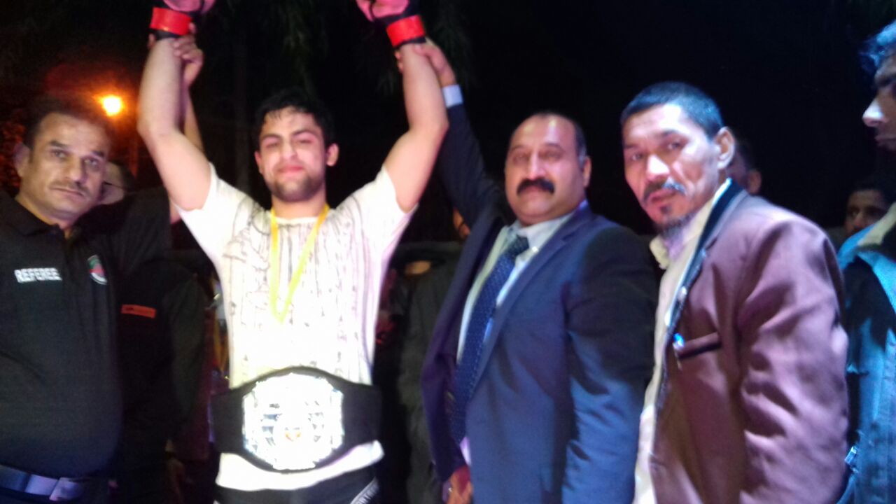 Pakistani Maroosh Raza victory against Afghani Amanullah