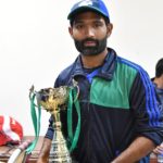 Inter regional national ODI cricket cup final, karachi whites, took a beautiful trophy after winning, the Islamabad team defeated by five wickets