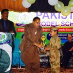 Pakistan, muslim league, farmers, kisan, wing, president, Haji Abdul Raheem Janjua, participated, in, prize, distribution, ceremony, of, Pakistan, public, school,