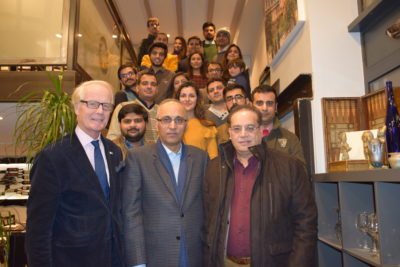 The Ambassador of Pakistan to France Moin ul Haque