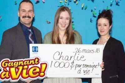 The lucky girl won millions of lottery on the 18th birthday