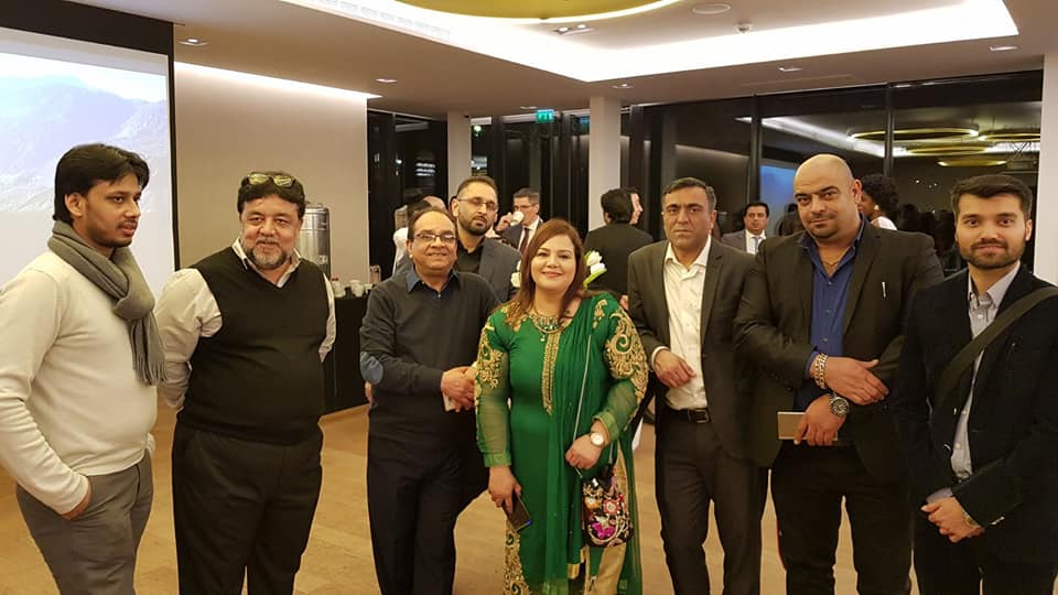 PAKISTAN DAY, AT, PARIS, PAKISTANI, AMBASSADOR, MOEEN U HAQ, ARRANGED, DINNER, IN, HOTEL