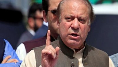 All will tell on time, Nawaz Sharif