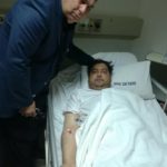 islamabad, ex-president, pmln, france, javed akhtar butt, visiting, al shifa, hospital, islamabad, to, his, dearest, friend, and, literary, person, syed aal e abbas