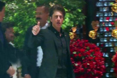 Shah Rukh left his wife alone at the party