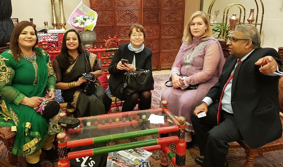 PAKISTAN DAY, AT, PARIS, PAKISTANI, AMBASSADOR, MOEEN U HAQ, ARRANGED, DINNER, IN, HOTEL