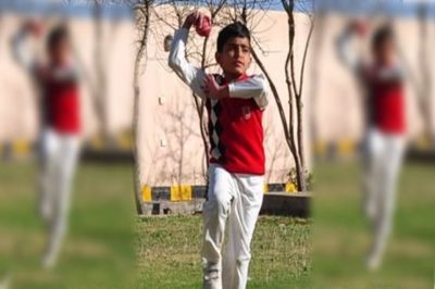 Quetta's six-year cricketer, master of five types of bowling