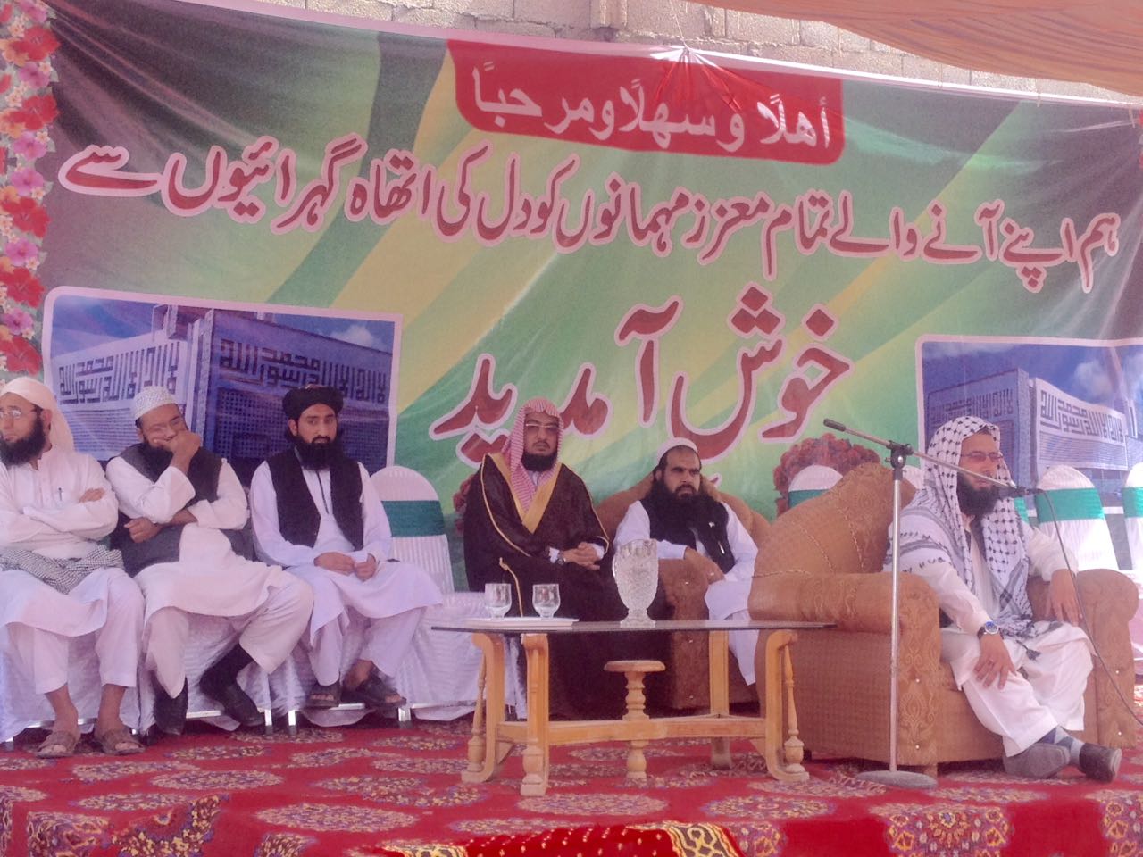 RE KNOWN, SOCIAL, WORKER, SAFDAR KHOKHAR, OPENS, ISLAMABAD, COMPLEX, AT, GHAURI TOWN, IMAM, FAISAL, MASJID, QARI EHSAN, WAS, THE, CHIEF, GUEST, OF, DASTAR KHAWAN, FOR, POOR, PEOPLE, AND, MADRASA, IN , GHAURI TOWN 